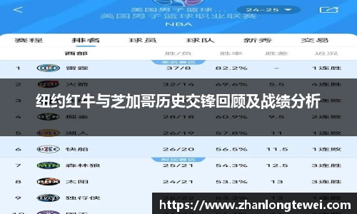 纽约红牛与芝加哥历史交锋回顾及战绩分析